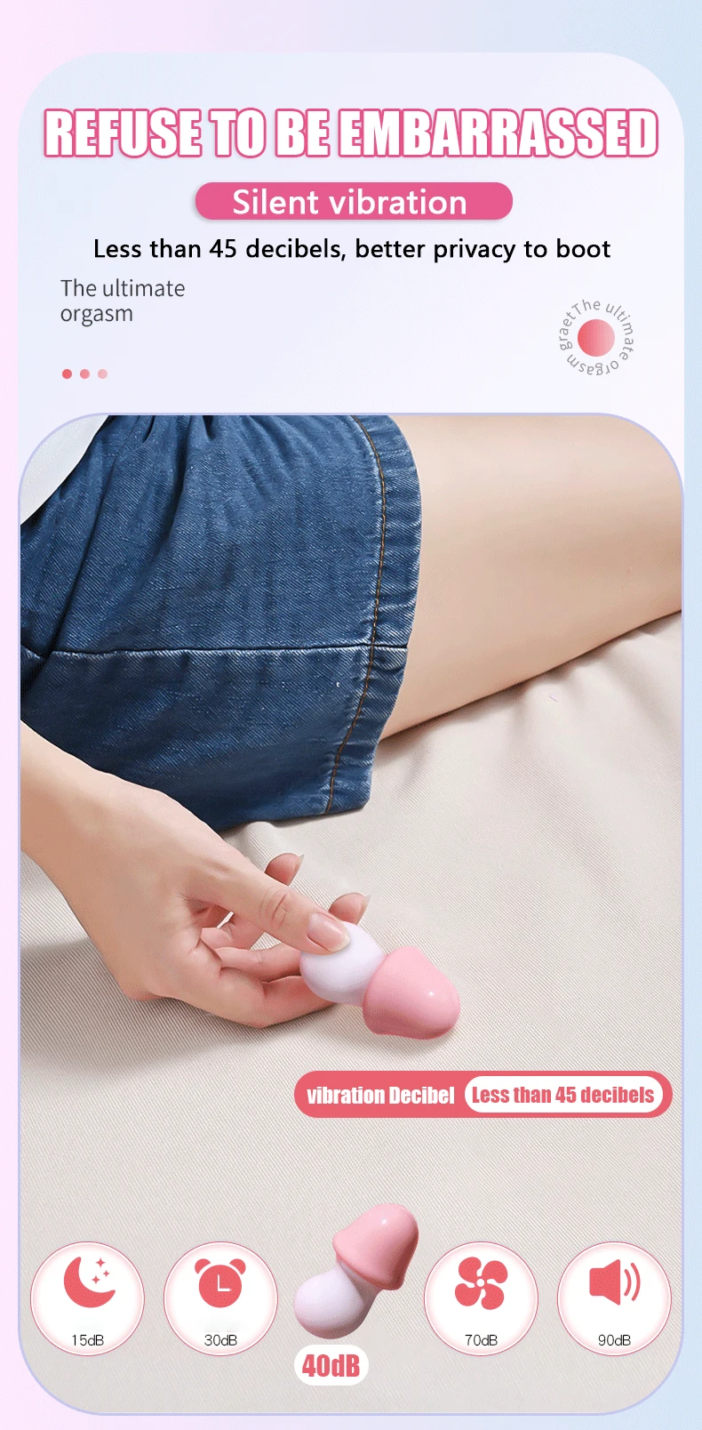 High Speed Mini Vibrator For Women Mushroom Shape Clit Climax Stimulation Vibrating Jump Love Egg G Spot Magic Egg Sex Toys