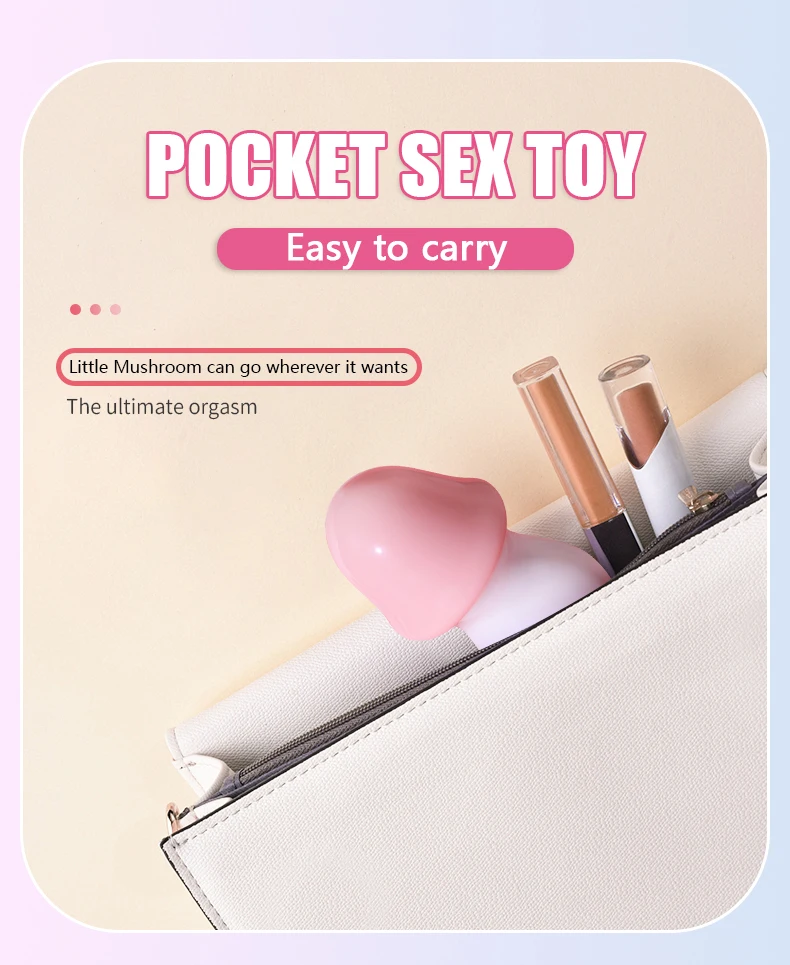 High Speed Mini Vibrator For Women Mushroom Shape Clit Climax Stimulation Vibrating Jump Love Egg G Spot Magic Egg Sex Toys