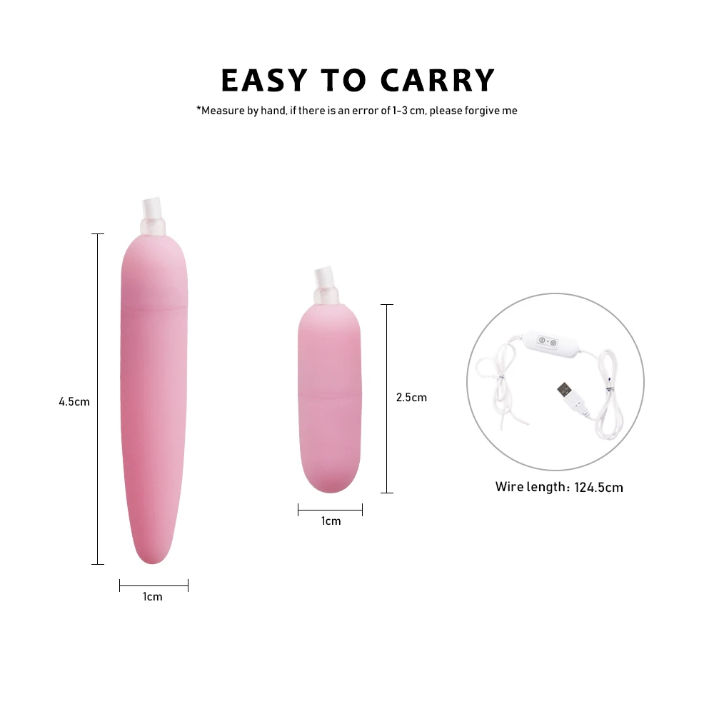 EXVOID Masturbator Mini Vibrator Sex Toys for Couple Horse Eye Powerful Vibrating Clitoris Stimulator Double Jump Egg
