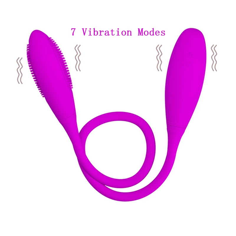Rechargeable Dual Vibrator Sex Toys 7 Speeds Double Head Jump Egg Bullet Dildo Vibrator Anal Adult Sex Toy For Couple Men Women Rechargeable Dual Vibrator Sex Toys 7 Speeds Double Head Jump Egg Bullet Dildo Vibrator Anal Adult Sex Toy For Couple Men Women