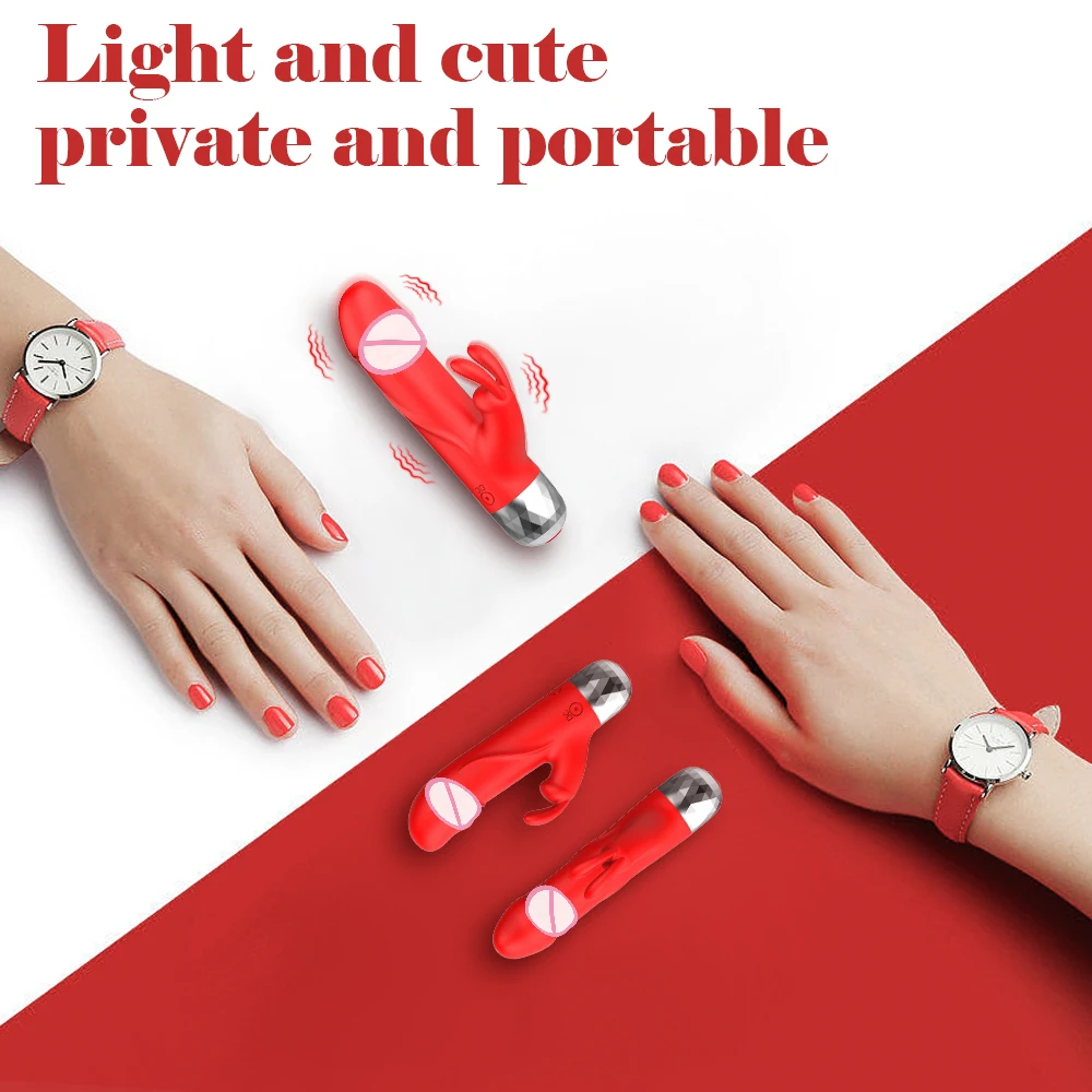 Rabbit Vibrator Sex Toys For Women G Spot Vaginal Stimulator Mini Bullet Vibrators Female Masturbation Wand Dildo Anal Massager