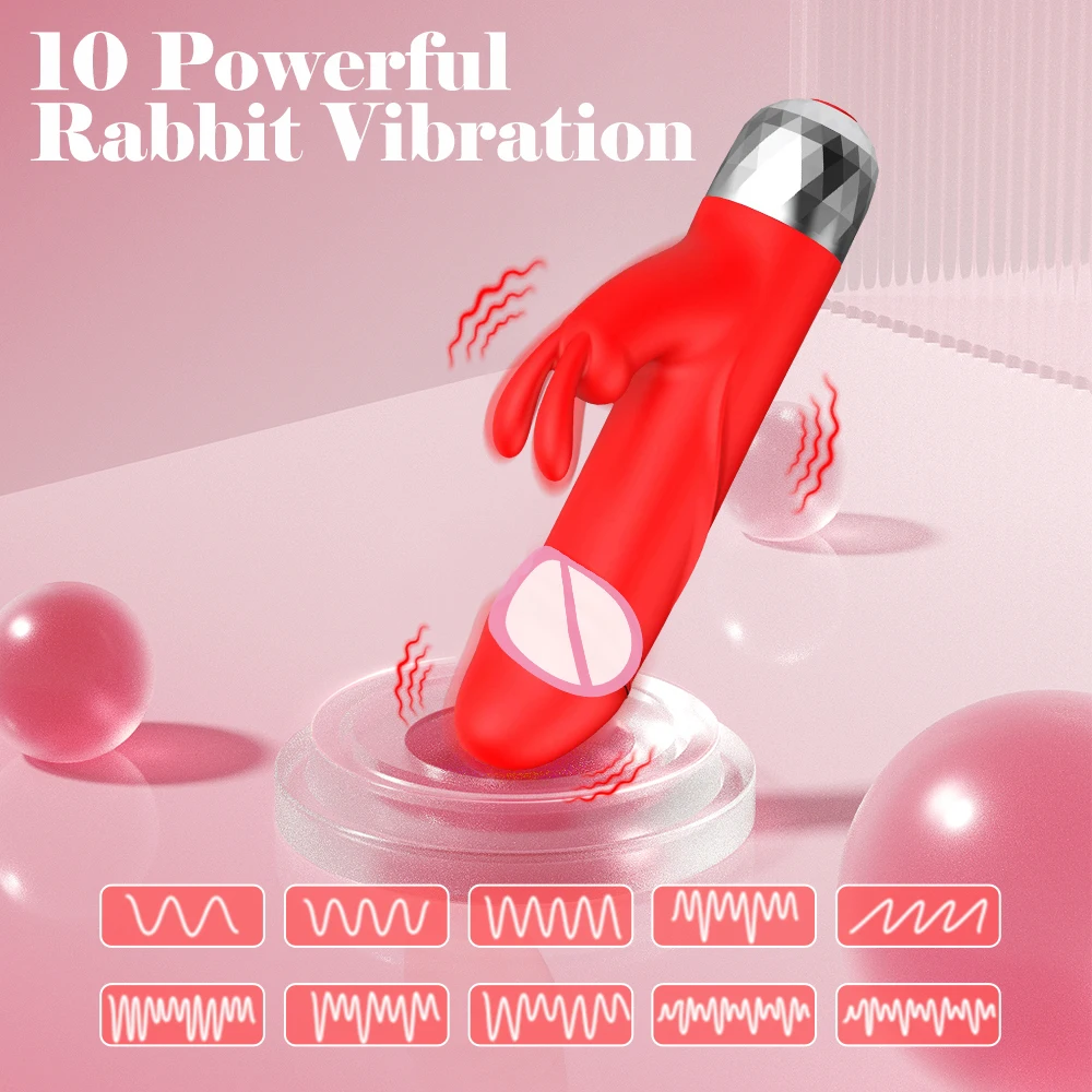 Rabbit Vibrator Sex Toys For Women G Spot Vaginal Stimulator Mini Bullet Vibrators Female Masturbation Wand Dildo Anal Massager