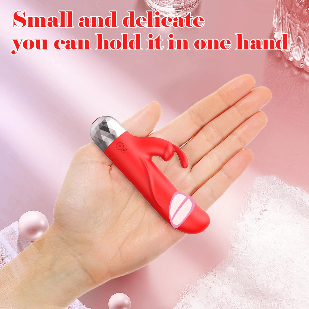 Rabbit Vibrator Sex Toys For Women G Spot Vaginal Stimulator Mini Bullet Vibrators Female Masturbation Wand Dildo Anal Massager