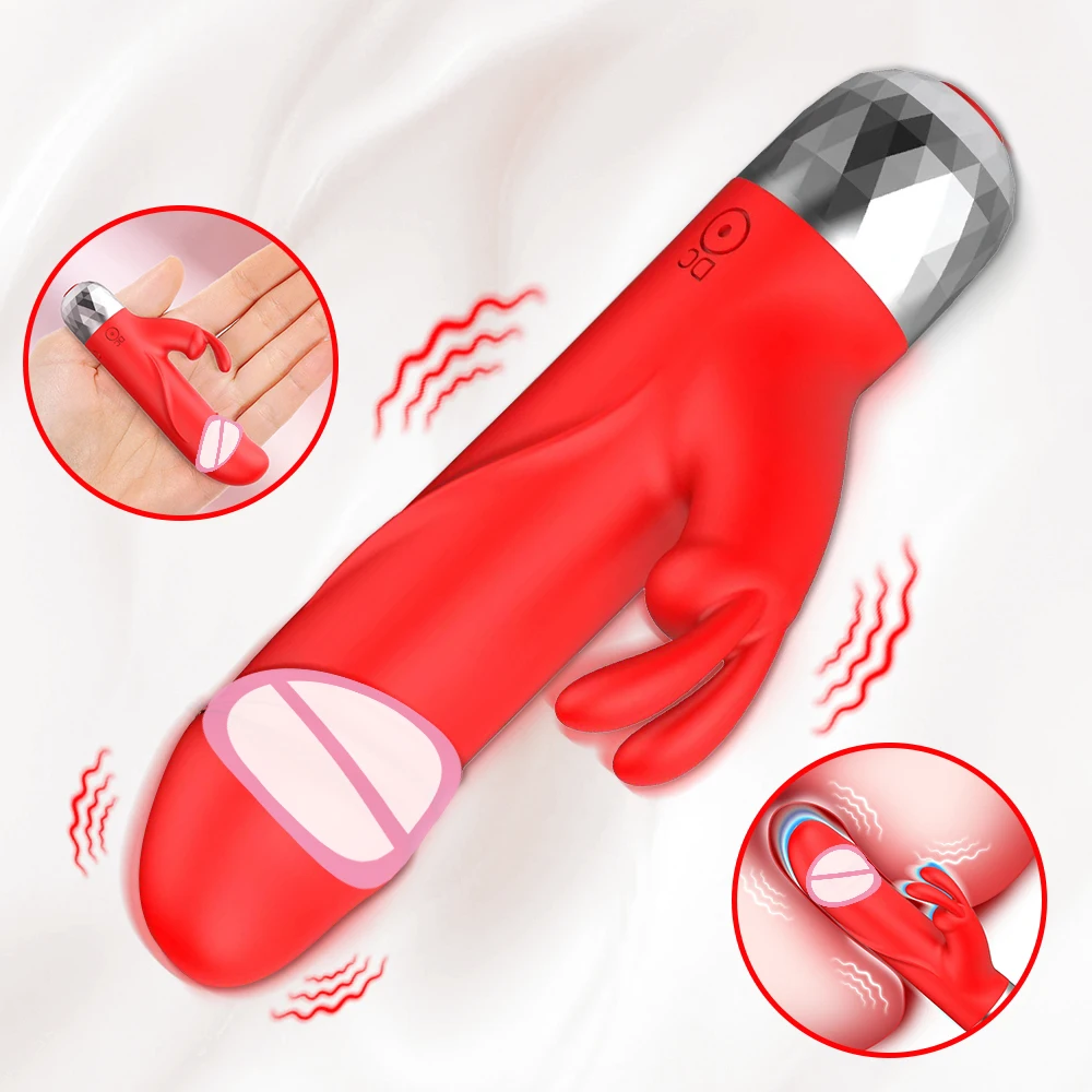 Rabbit Vibrator Sex Toys For Women G Spot Vaginal Stimulator Mini Bullet Vibrators Female Masturbation Wand Dildo Anal Massager