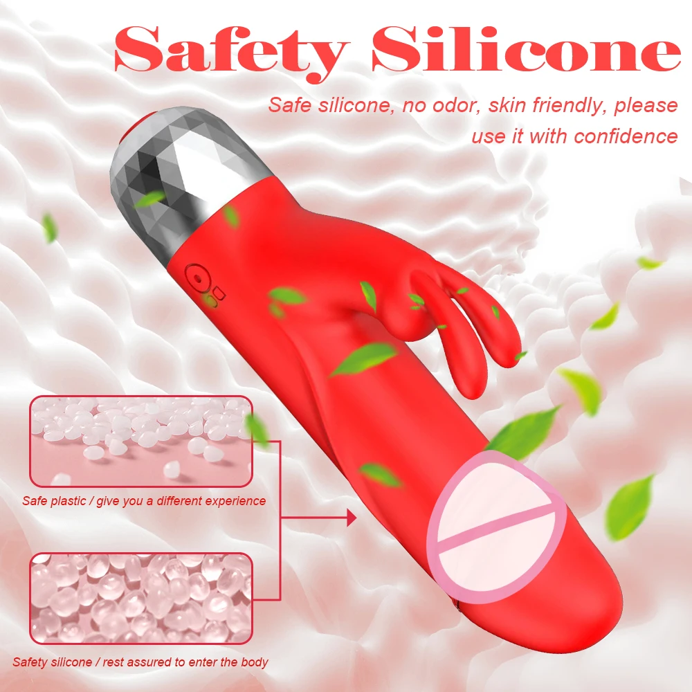 Rabbit Vibrator Sex Toys For Women G Spot Vaginal Stimulator Mini Bullet Vibrators Female Masturbation Wand Dildo Anal Massager