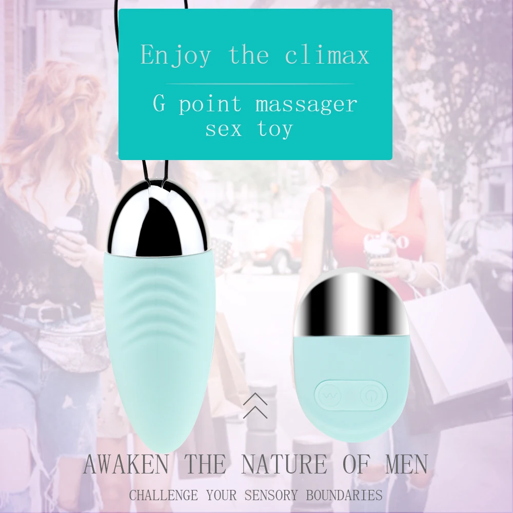 MAIOLI 10 Modes Kegal Ball Love Egg Wireless Jump Egg Vibrator Powerful Bullet Ben Wa Balls Sex Toy for Women With Retailed Box