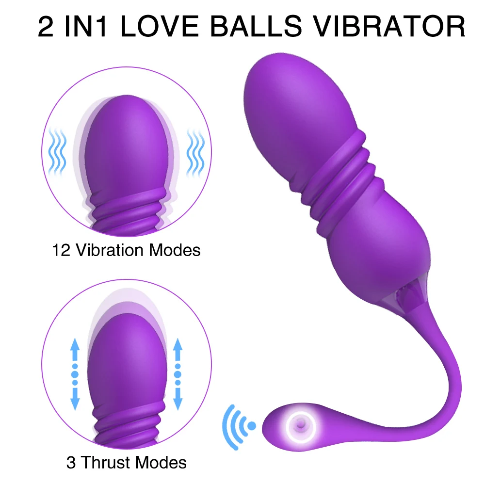 Telescopic Vibrator for Women Vaginal Ball Remote Control Vibrating Egg Clitoral Stimulator G-Spot Massage Bullet Dildo Vibrator Telescopic Vibrator for Women Vaginal Ball Remote Control Vibrating Egg Clitoral Stimulator G-Spot Massage Bullet Dildo Vibrator