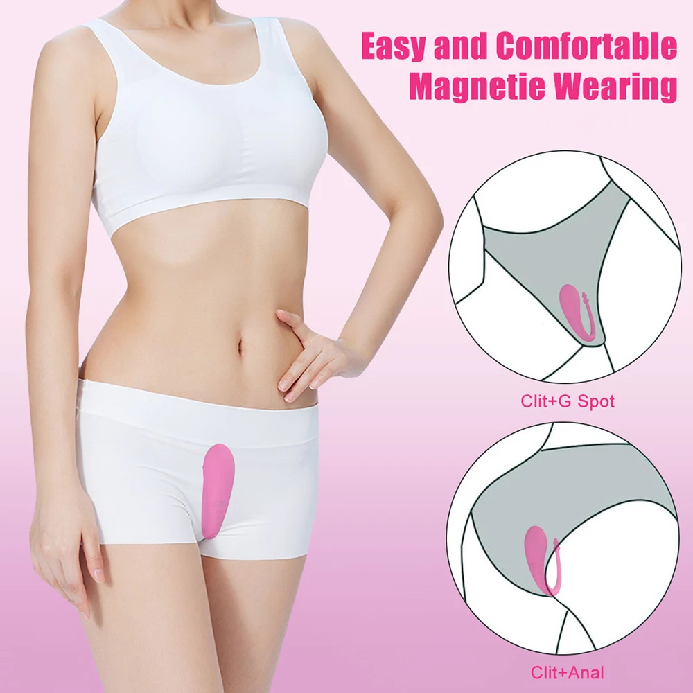 Wireless Bluetooth APP Vibrator Female Wearable Bullet Egg Clitoris Stimulator G Spot Massager Sex Toys for Women Adults Panties Wireless Bluetooth APP Vibrator Female Wearable Bullet Egg Clitoris Stimulator G Spot Massager Sex Toys for Women Adults Panties