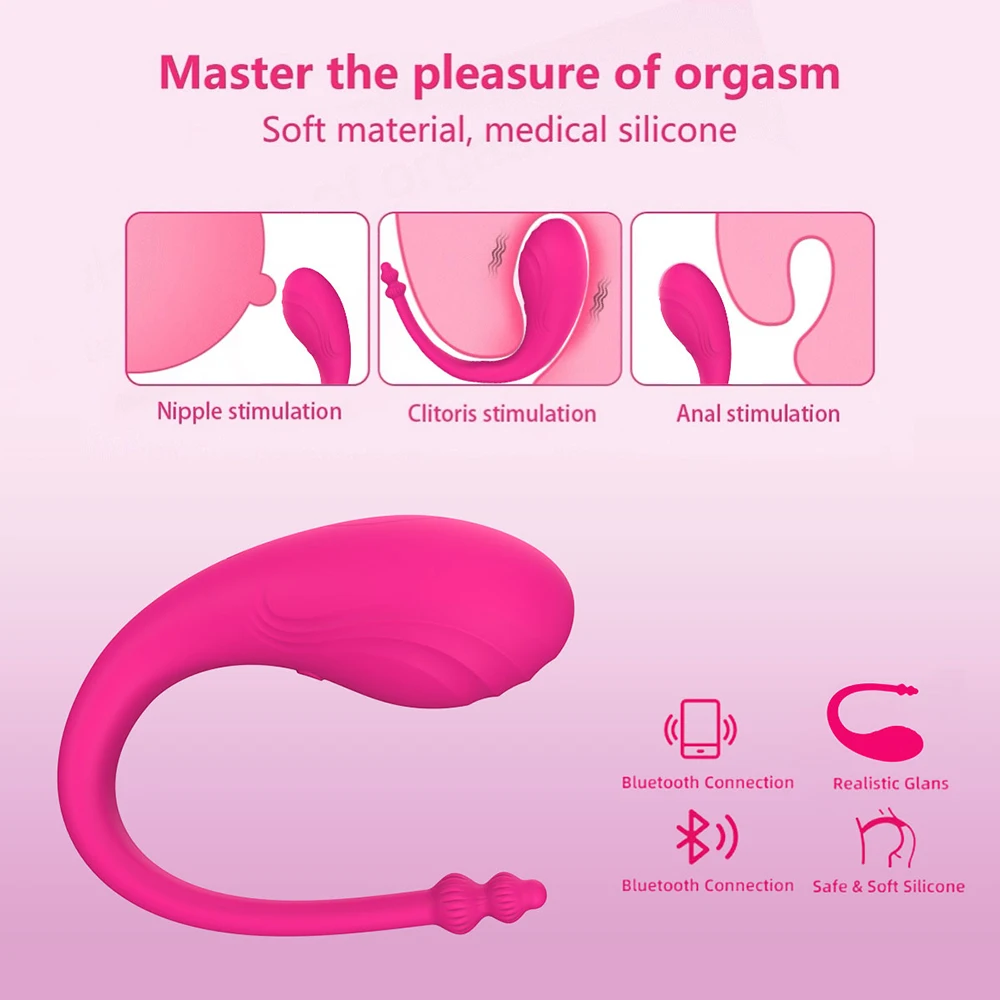 Wireless Bluetooth APP Vibrator Female Wearable Bullet Egg Clitoris Stimulator G Spot Massager Sex Toys for Women Adults Panties Wireless Bluetooth APP Vibrator Female Wearable Bullet Egg Clitoris Stimulator G Spot Massager Sex Toys for Women Adults Panties