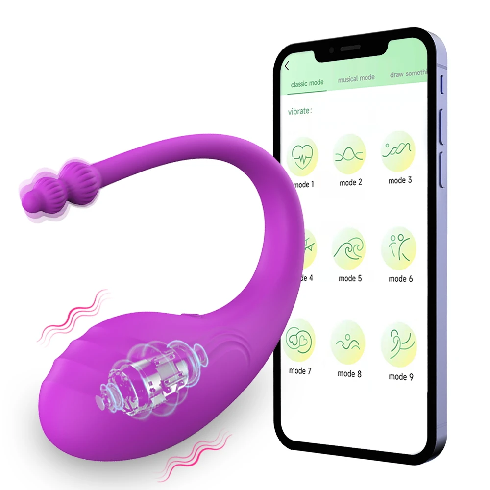 Wireless Bluetooth APP Vibrator Female Wearable Bullet Egg Clitoris Stimulator G Spot Massager Sex Toys for Women Adults Panties Wireless Bluetooth APP Vibrator Female Wearable Bullet Egg Clitoris Stimulator G Spot Massager Sex Toys for Women Adults Panties