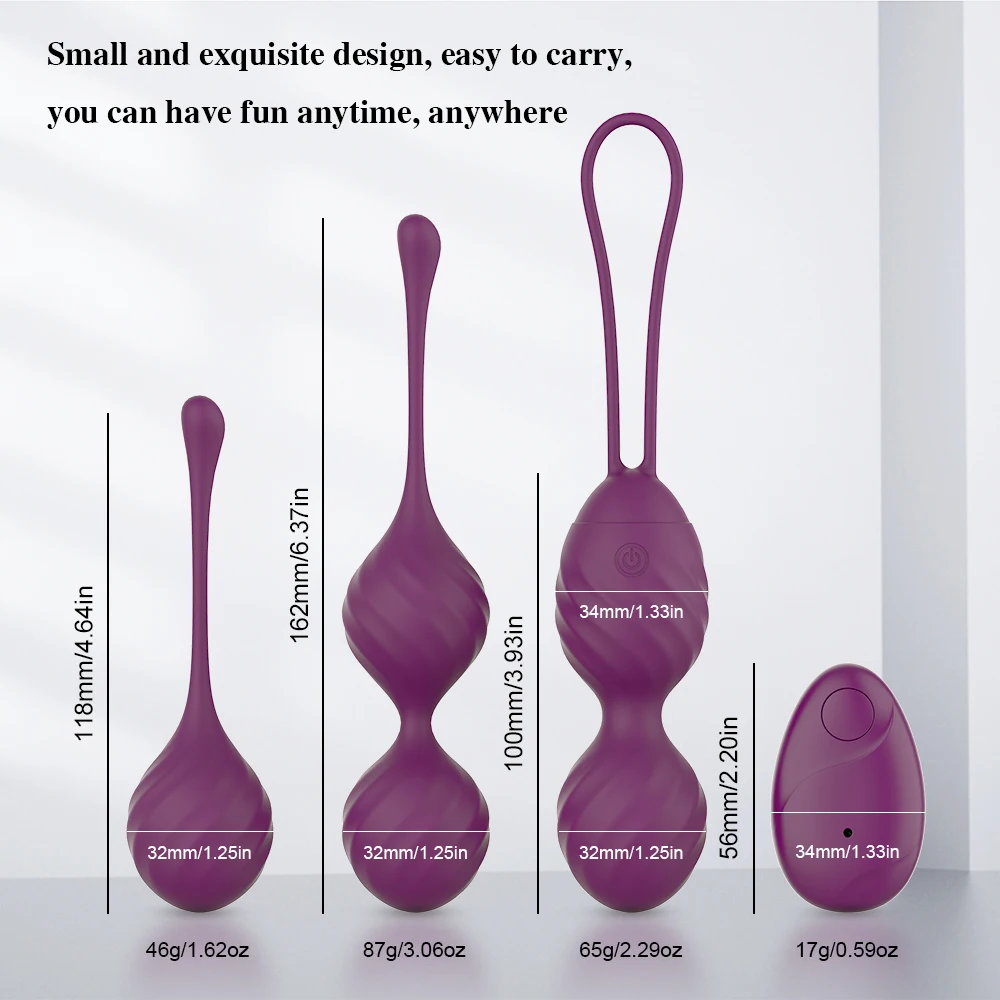 10 Speed Kegel Ball Remote Control Vaginal Tight Exercise Vibrating Egg Stimulator Massage ben Wa Geisha Balls Sex Toy for Women