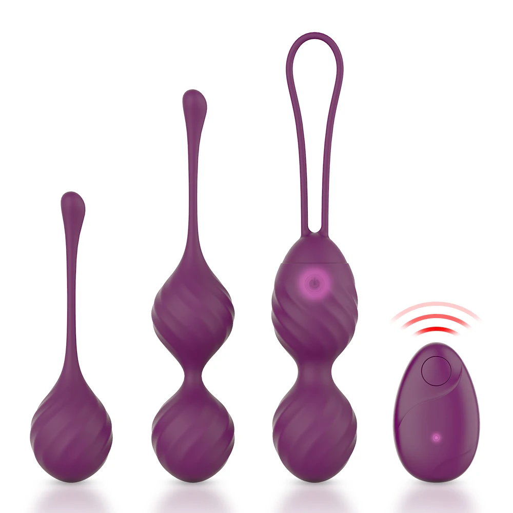 10 Speed Kegel Ball Remote Control Vaginal Tight Exercise Vibrating Egg Stimulator Massage ben Wa Geisha Balls Sex Toy for Women