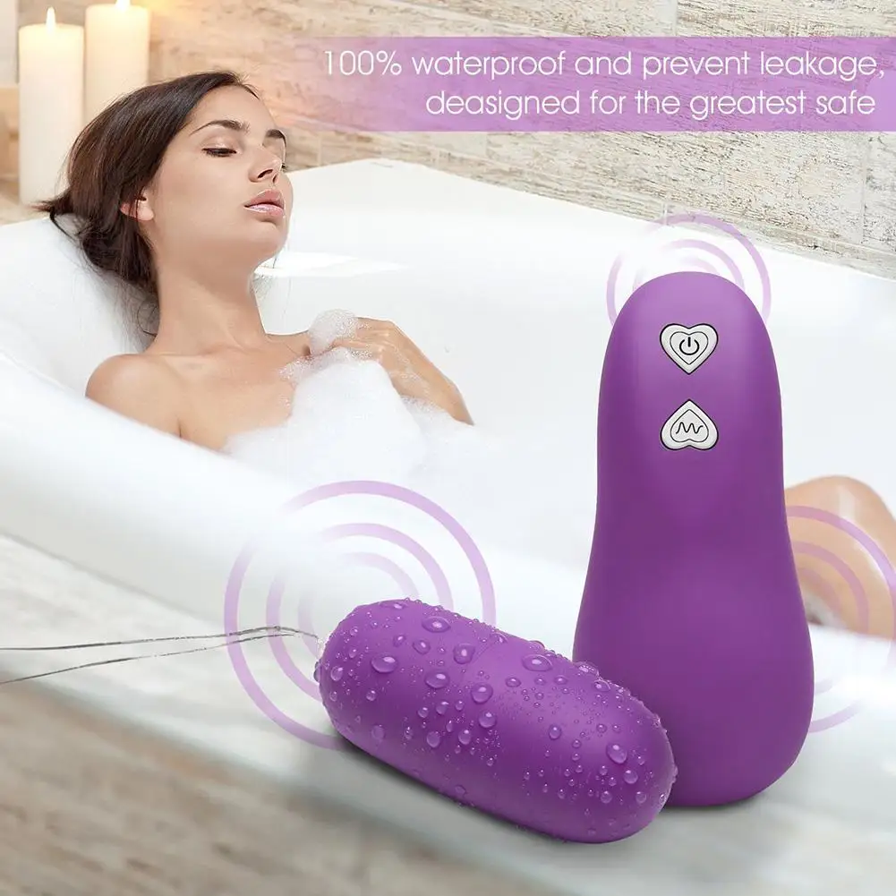 68 Speed Waterproof Wireless Vibrator Egg Bullet  Clitoral Massage sex Product Women