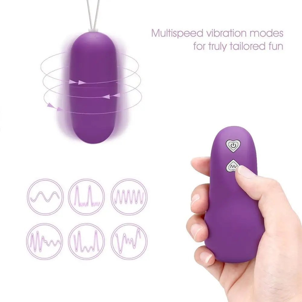 68 Speed Waterproof Wireless Vibrator Egg Bullet  Clitoral Massage sex Product Women