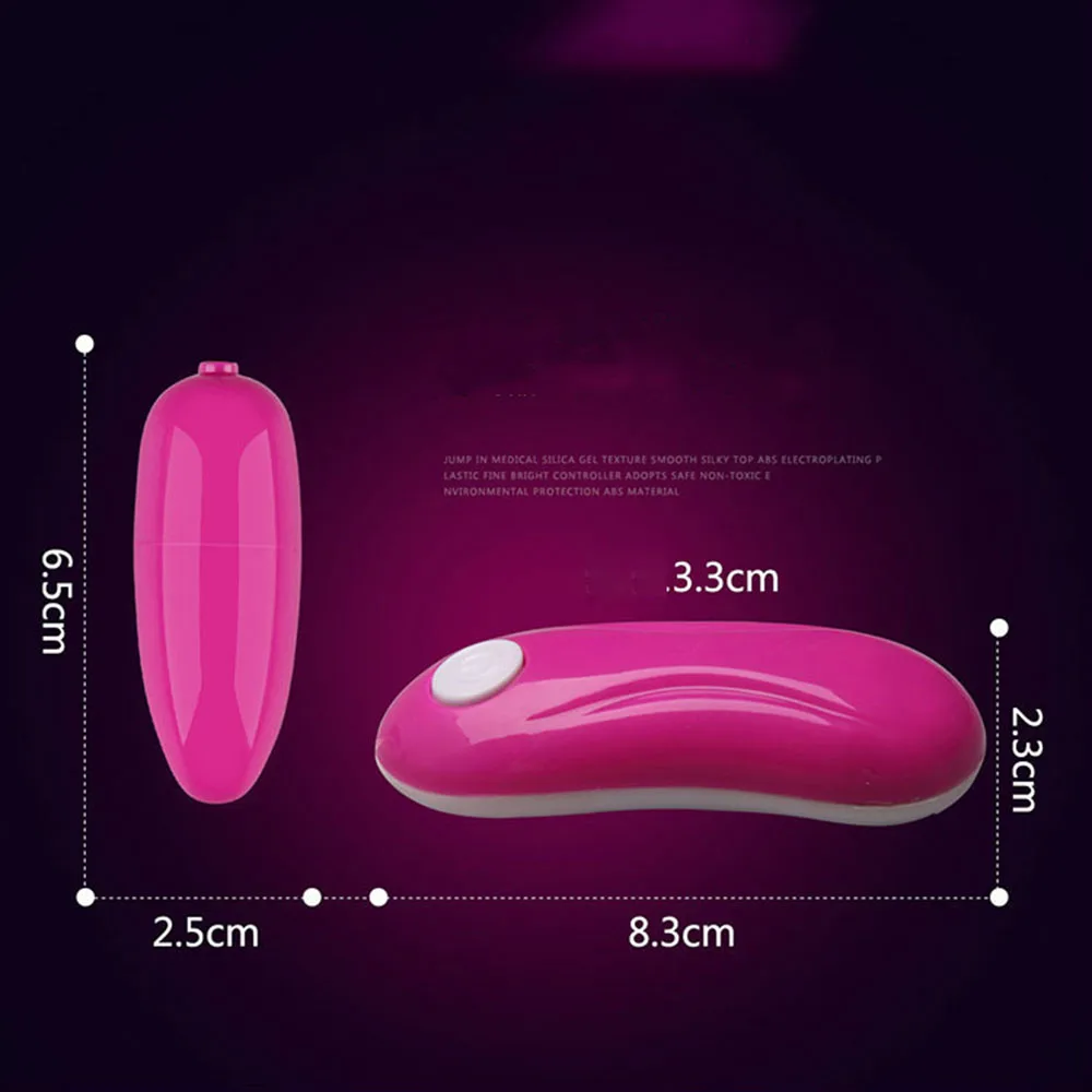 Waterproof Bullet Remote Control Vibrating Vibrator Clitoral Stimulator Jump Egg toys G-Spot Stimulators Adult Product sex toy