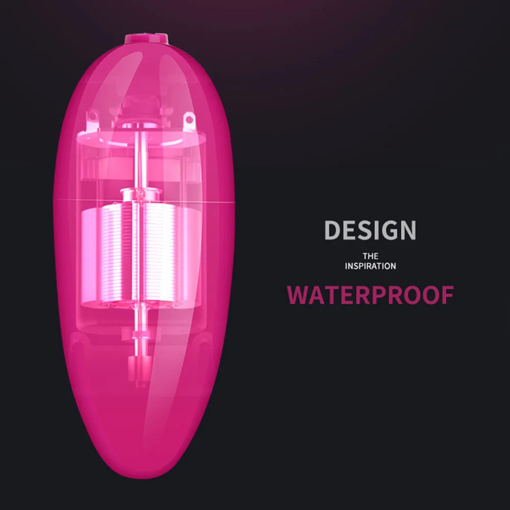 Waterproof Bullet Remote Control Vibrating Vibrator Clitoral Stimulator Jump Egg toys G-Spot Stimulators Adult Product sex toy