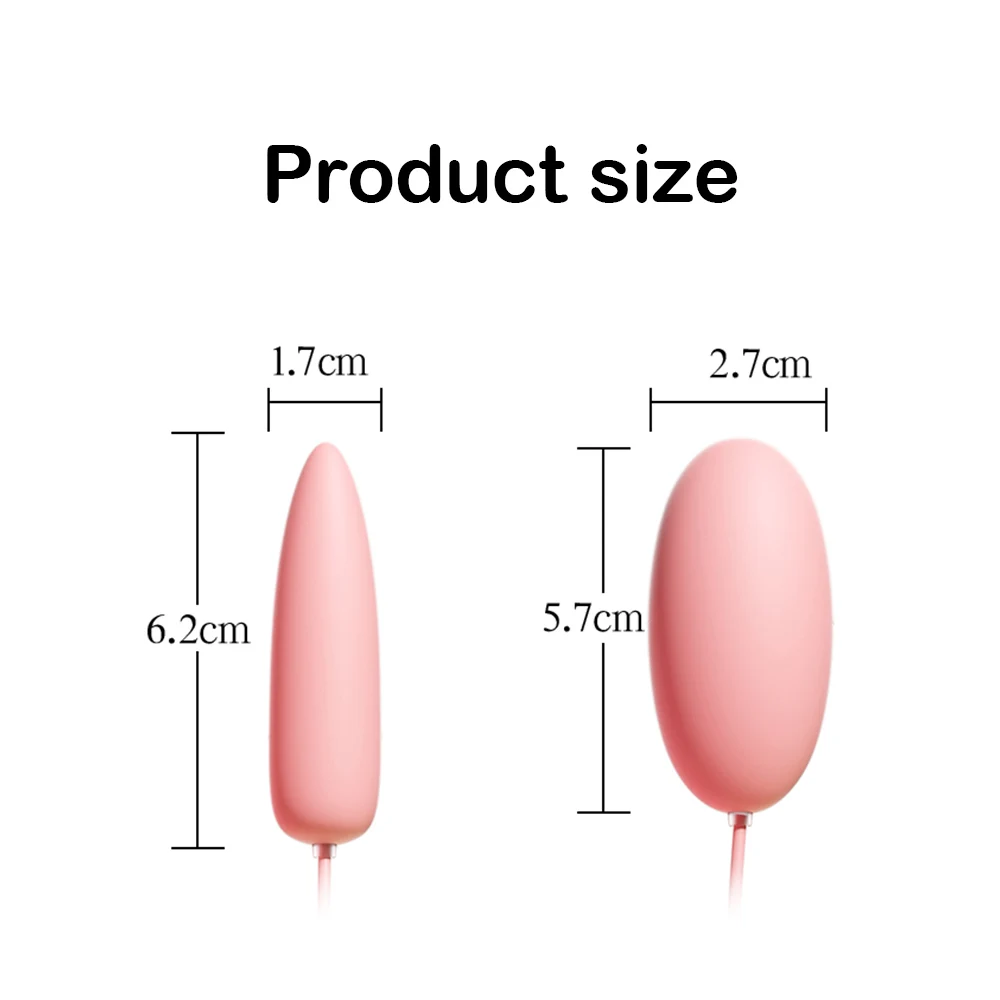 Bullet Double Head Jump Egg Vagina G-Spot Massage Vibrators Dildo Vibrator Anal Butt Clitoris Stimulator Sex Toy For Women