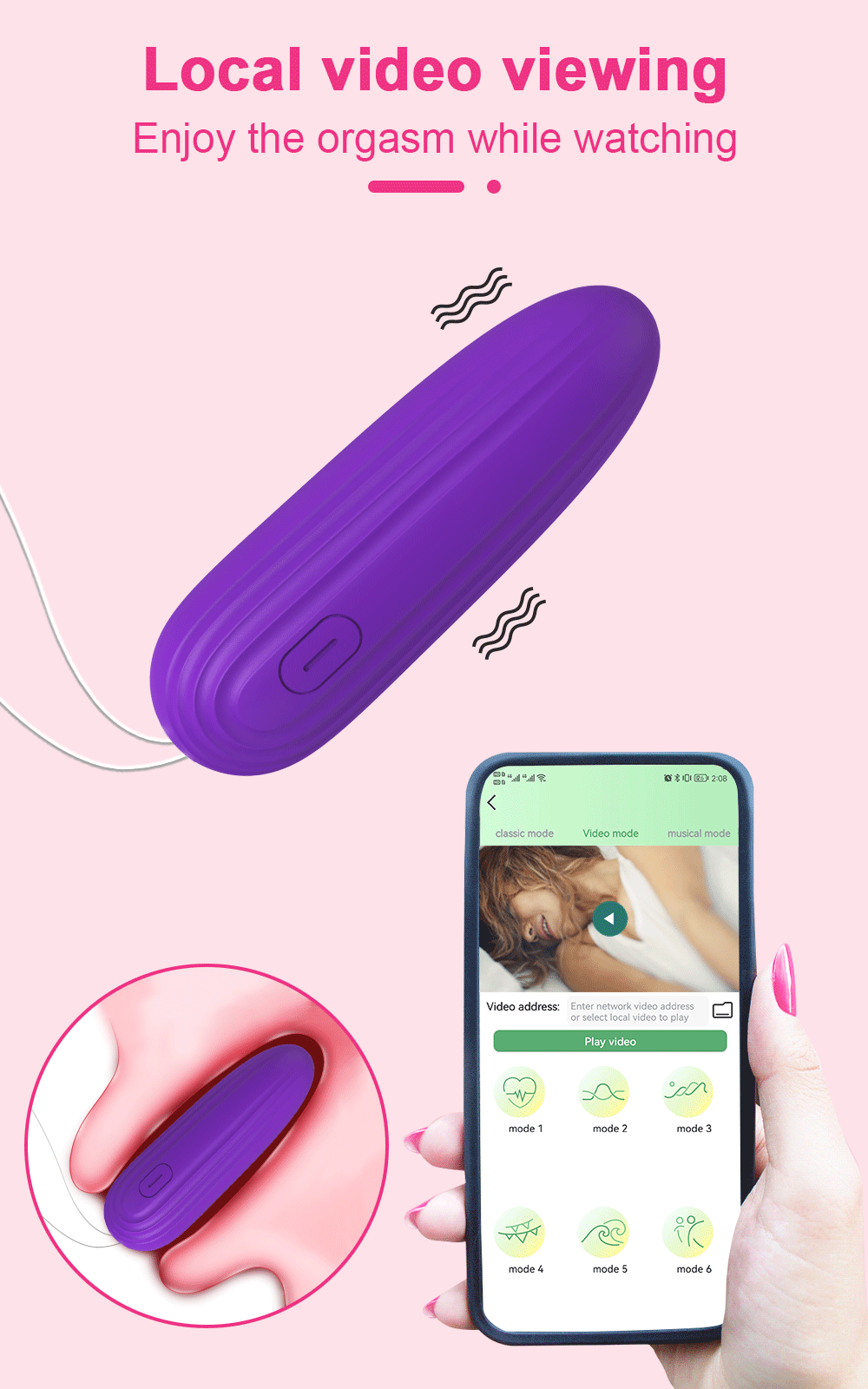 Mini Bluetooth App Bullet Vibrator for Women Clit Stimulator Wireless Remote Pantie Vibrating Love Egg Female Sex Toy for Adults