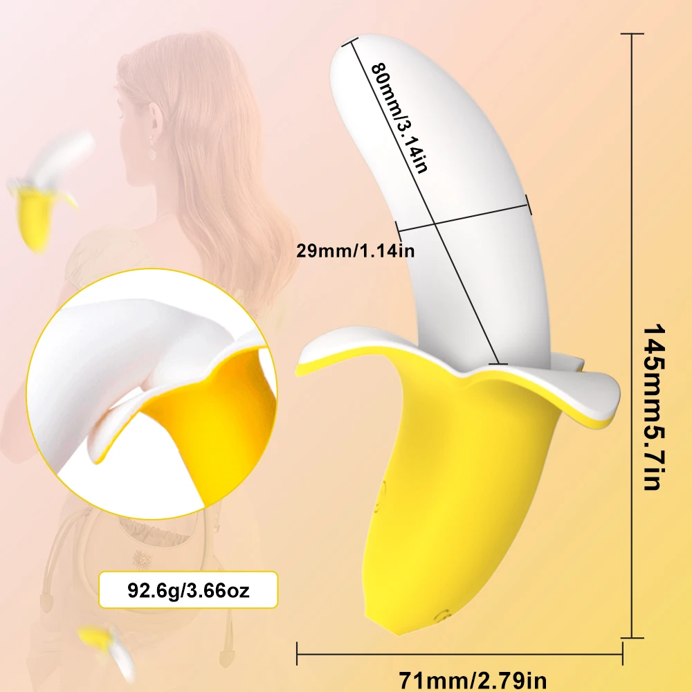 Mini Banana Bullet Dildo Vibrator Vagina Anal Clitoral Stimulator Vibrator Egg G Spot Massage Female Masturbator Adult Sex Toy