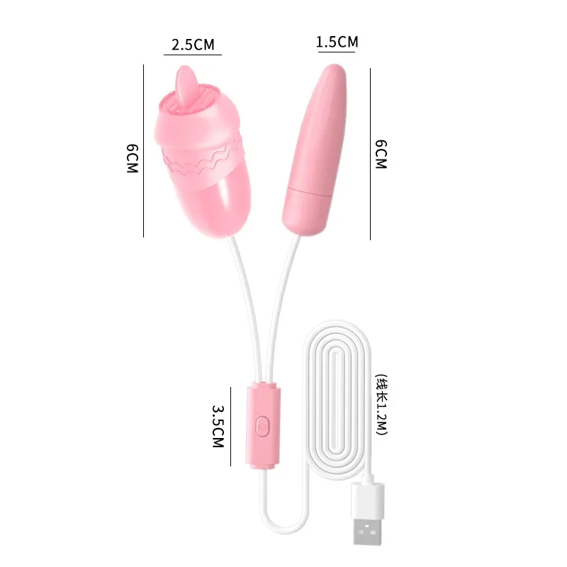 12 Speeds Double Head Jump Egg Bullet Dildo Vibrator Sucking Vibrating Balls Anal Butt Plug Adult Sex Toys For Couples Men Women