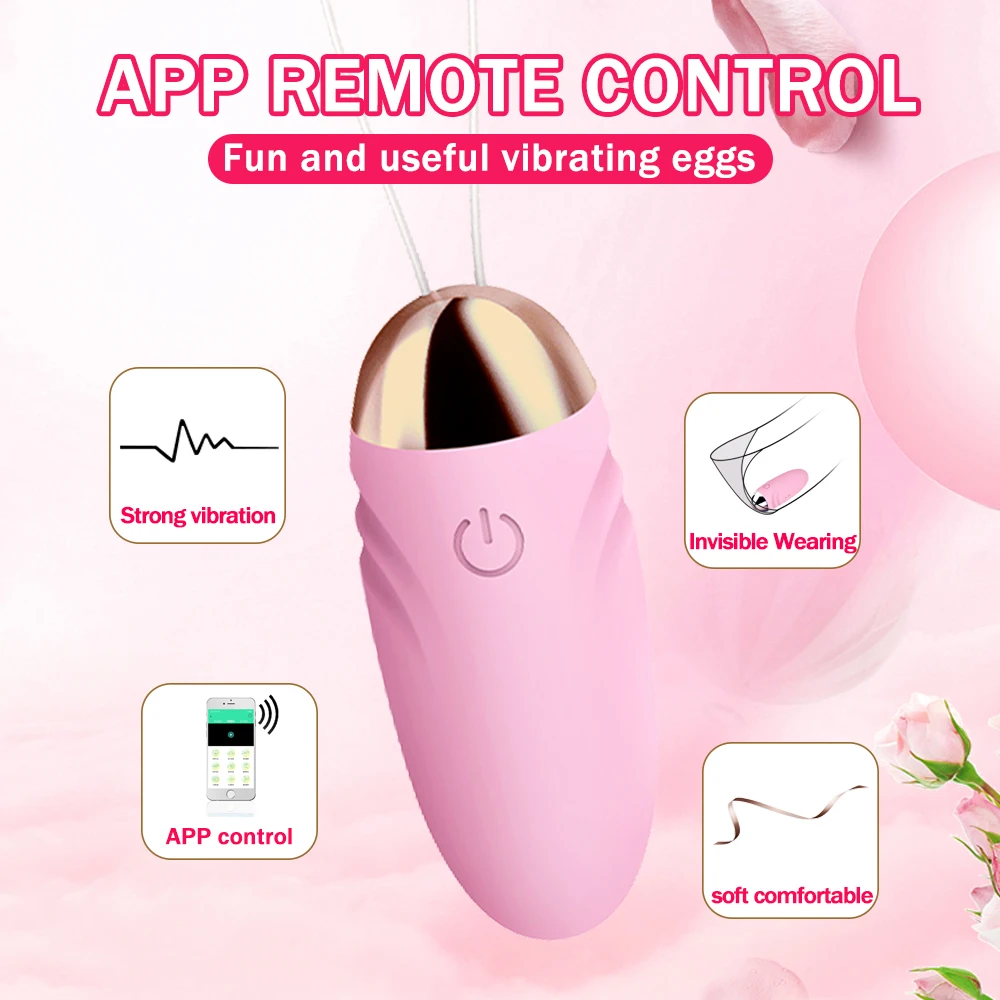 APP Wireless Jump Egg Vibrator Remote Control Body Massager Stimulator Women Bullet Vibrators Adult Sex Toys Product Lover Games APP Wireless Jump Egg Vibrator Remote Control Body Massager Stimulator Women Bullet Vibrators Adult Sex Toys Product Lover Games