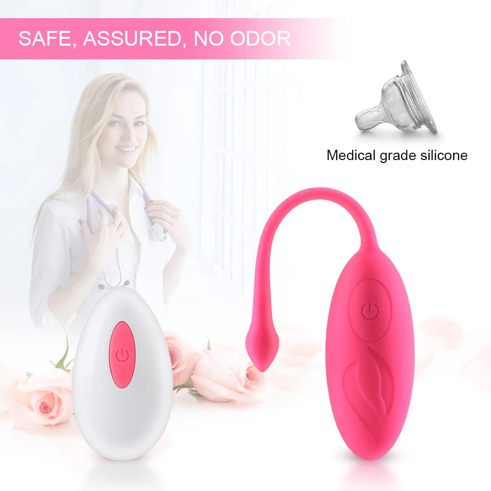 Bullet Vibrator Sex Toys for Woman Wireless Remote Control Vibrating Eggs Dildo Clitoris Stimulator G- Spot Vibrators for Women