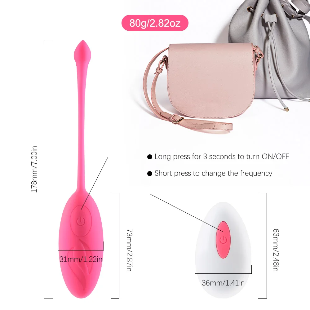 Bullet Vibrator Sex Toys for Woman Wireless Remote Control Vibrating Eggs Dildo Clitoris Stimulator G- Spot Vibrators for Women