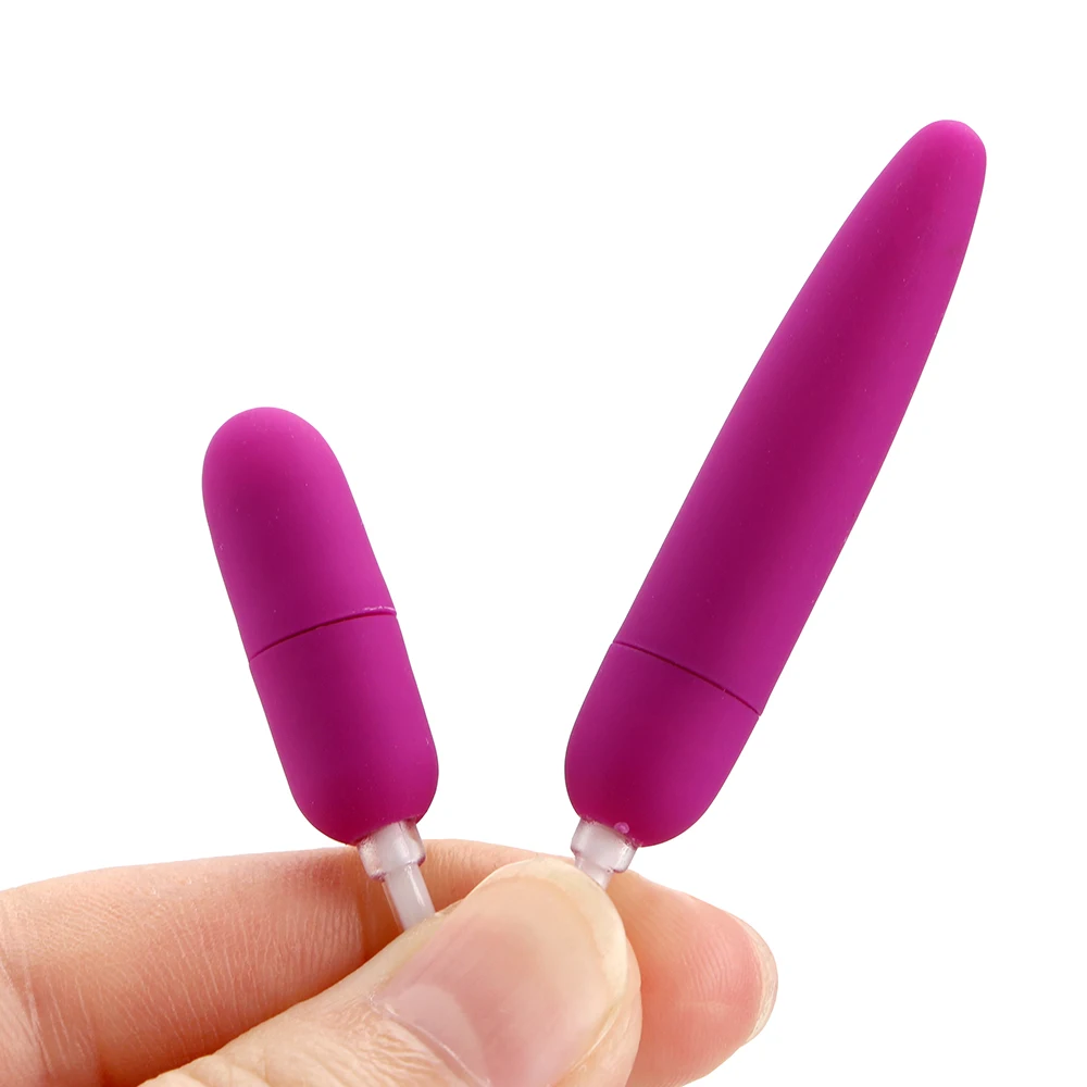 VATINE Rechargeable Vibrating Egg G Spot Bullet Vibrator Urethra Stimulation Clitoris Massager Sex Toys for Women Men