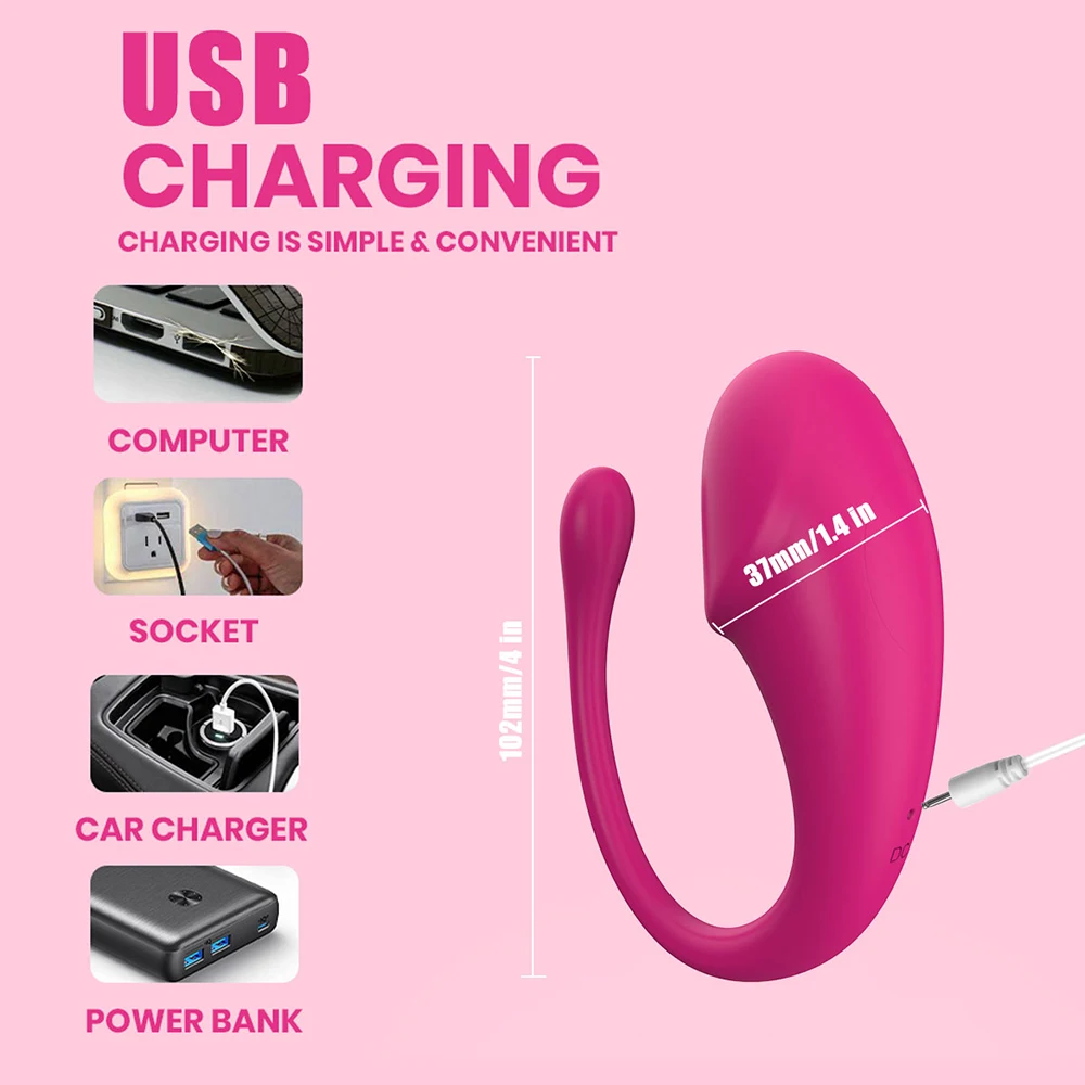 Wireless Bluetooth G Spot Vibrator for Women Dildo APP Remote Control Wear Vibrating Egg Clit Female Panties Sex Toys for Adults Wireless Bluetooth G Spot Vibrator for Women Dildo APP Remote Control Wear Vibrating Egg Clit Female Panties Sex Toys for Adults