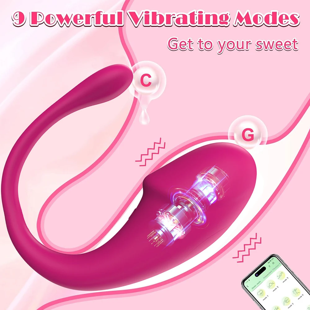 Wireless Bluetooth G Spot Vibrator for Women Dildo APP Remote Control Wear Vibrating Egg Clit Female Panties Sex Toys for Adults Wireless Bluetooth G Spot Vibrator for Women Dildo APP Remote Control Wear Vibrating Egg Clit Female Panties Sex Toys for Adults