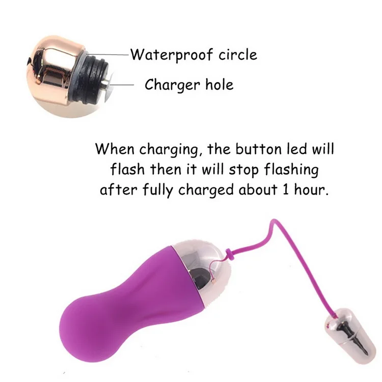 Love Eggs Purple/Black Bullet Adult Toys Vibrators Wireless Remote Control Egg Waterproof Adult Sex Product For Women Sex Toys