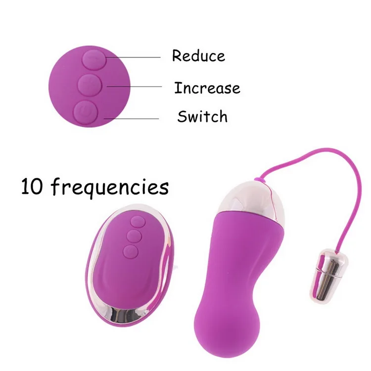 Love Eggs Purple/Black Bullet Adult Toys Vibrators Wireless Remote Control Egg Waterproof Adult Sex Product For Women Sex Toys