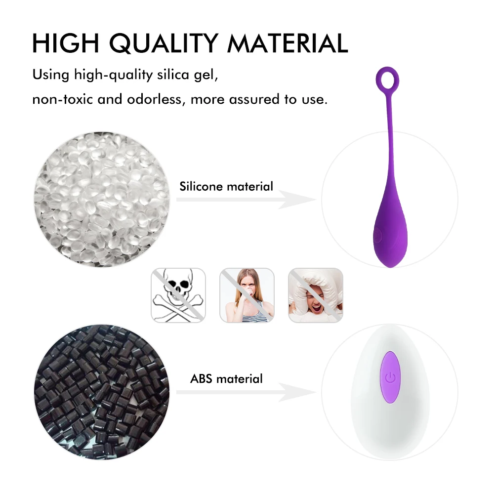 Powerful Bullet Vibrator Wireless Remote Control Vibrating Egg 10 Speeds G Spot Clitoris Stimulator Love Eggs Sex Toys for Women