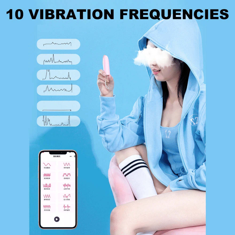 Mini Bullet Vibrator APP Remote Control Women Clitoral Stimulator Vaginal G Spot Masturbation Vibrators Sex Toys For Women