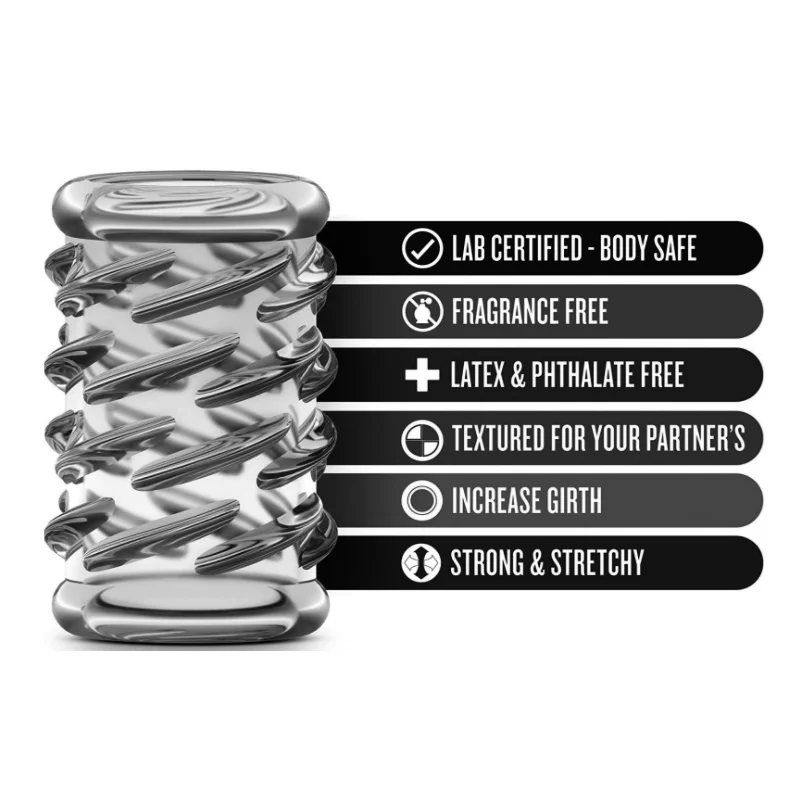 WAKEWAY 6Pcs/7Pcs Cock Ring Penis Enlarge Sleeve Lock Semen Sex Toys for Men Delay Ejaculation Cockring Sex Products Adult Games