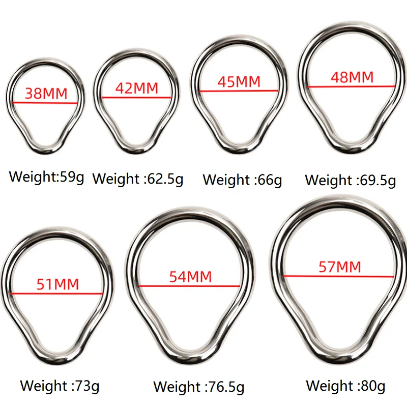 Stainless Steel Penis Lock Cock Ring Set Man Metal Small Large Delay Ejaculation Penis Ring Ball Stretcher Erection Male Sex Toy Stainless Steel Penis Lock Cock Ring Set Man Metal Small Large Delay Ejaculation Penis Ring Ball Stretcher Erection Male Sex Toy
