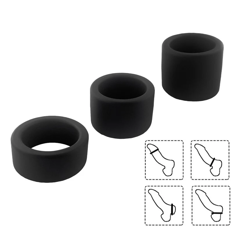 Male Silicone penis lock cock Ring bondage Erection Delay Ejaculation Reusable Enlargement ball Luminous stretcher Sex Toy Men Male Silicone penis lock cock Ring bondage Erection Delay Ejaculation Reusable Enlargement ball Luminous stretcher Sex Toy Men