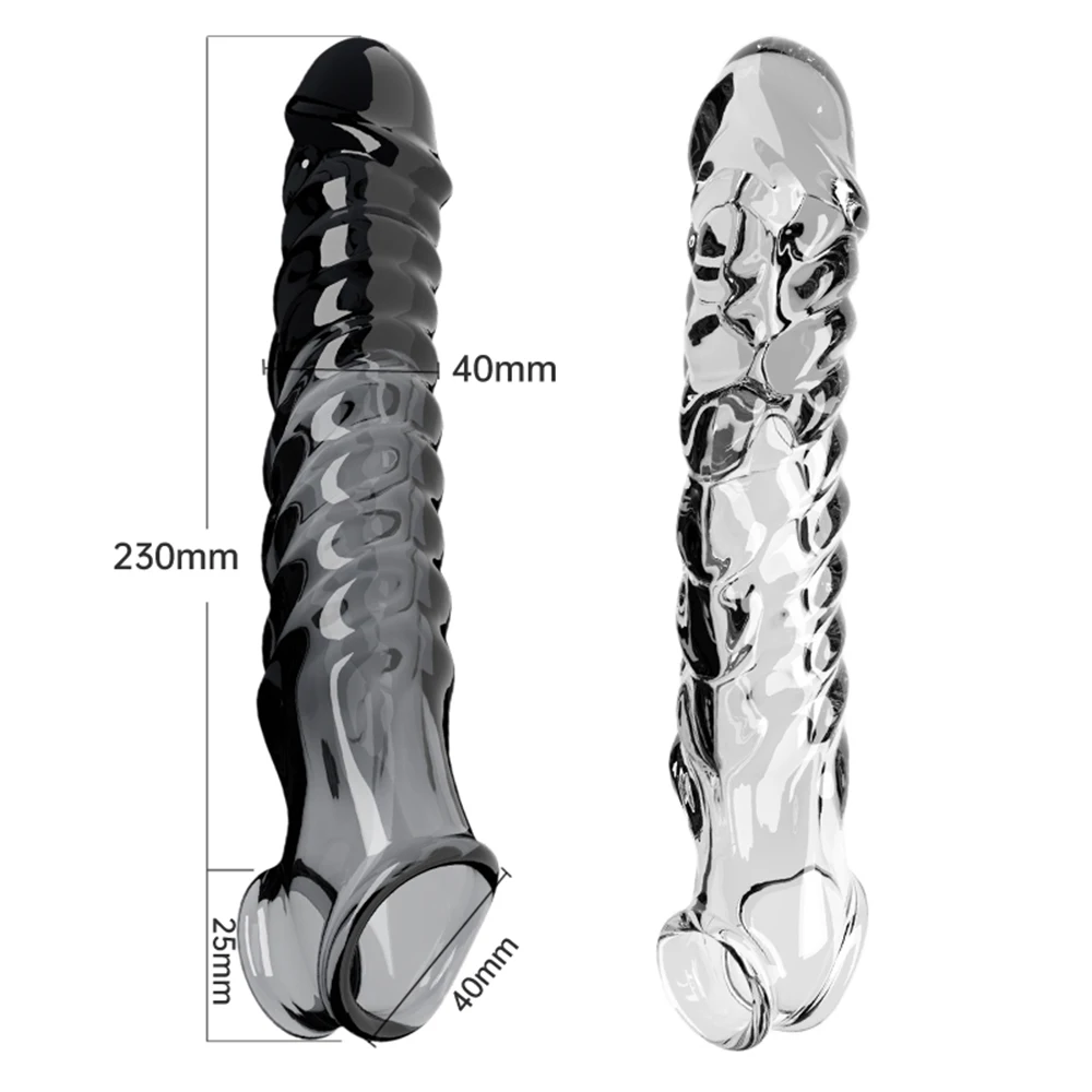 Penis Sleeve Extensions Condom Male Enlargement Delay Vibrators Clits Massager Cock Ring Vibrating Penis Cover Sex Toys For Men Penis Sleeve Extensions Condom Male Enlargement Delay Vibrators Clits Massager Cock Ring Vibrating Penis Cover Sex Toys For Men