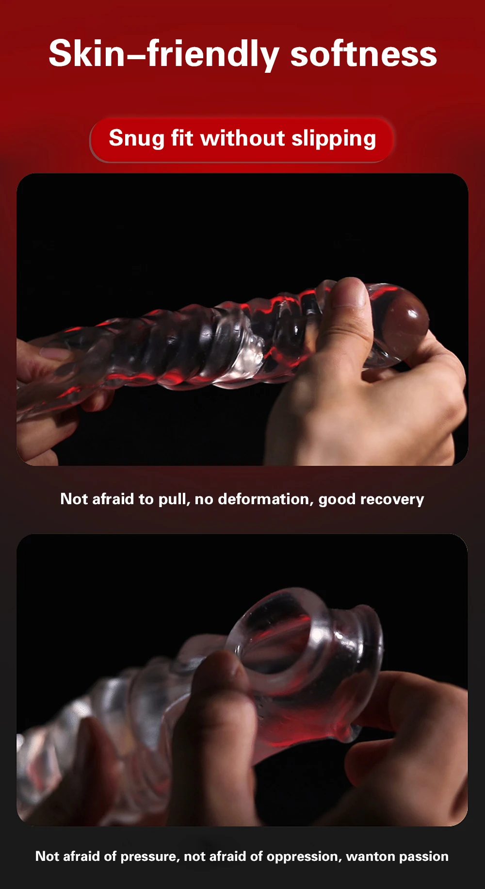 Penis Sleeve Extensions Condom Male Enlargement Delay Vibrators Clits Massager Cock Ring Vibrating Penis Cover Sex Toys For Men Penis Sleeve Extensions Condom Male Enlargement Delay Vibrators Clits Massager Cock Ring Vibrating Penis Cover Sex Toys For Men