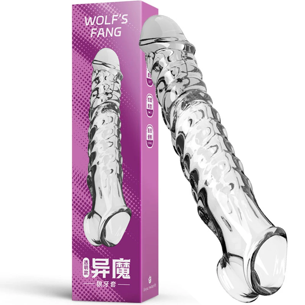 Penis Sleeve Extensions Condom Male Enlargement Delay Vibrators Clits Massager Cock Ring Vibrating Penis Cover Sex Toys For Men Penis Sleeve Extensions Condom Male Enlargement Delay Vibrators Clits Massager Cock Ring Vibrating Penis Cover Sex Toys For Men