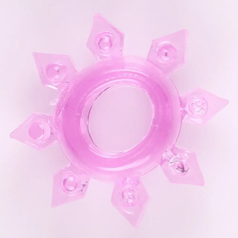 Cock Ring TPE Penis Lock Rings Male Reusable Delay Ejaculation Ring Scrotum Bondage Goods Couple Cock Erection Erotic Toys