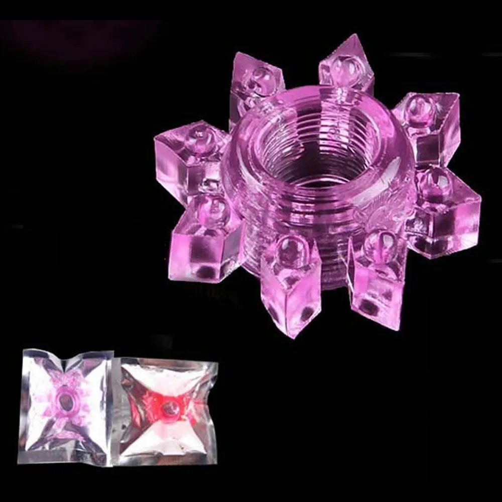 Cock Ring TPE Penis Lock Rings Male Reusable Delay Ejaculation Ring Scrotum Bondage Goods Couple Cock Erection Erotic Toys