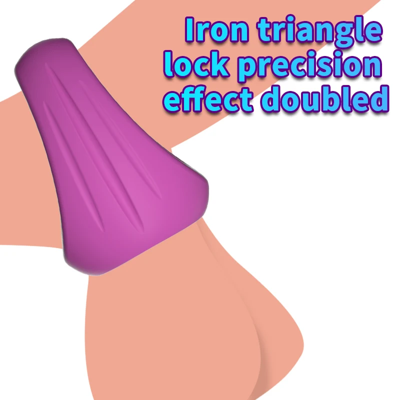 Triangle Penis Ring Cock Rings Male Chasity Cage Scrotum Bondage Ball Stretcher Delayed Ejaculation Sex Toys for Men Sex Shop