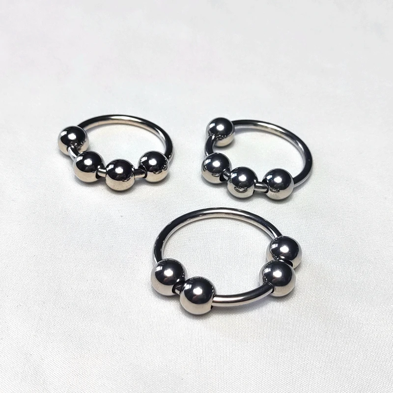 6 Sizes Metal Penis Ring Sex Toys For Men Male Delay Ejaculation Stainless Steel Cock Ring Glans Stimulator Sex Increase Orgasm