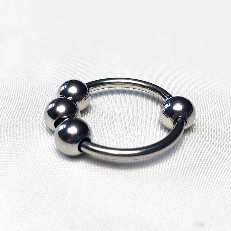6 Sizes Metal Penis Ring Sex Toys For Men Male Delay Ejaculation Stainless Steel Cock Ring Glans Stimulator Sex Increase Orgasm