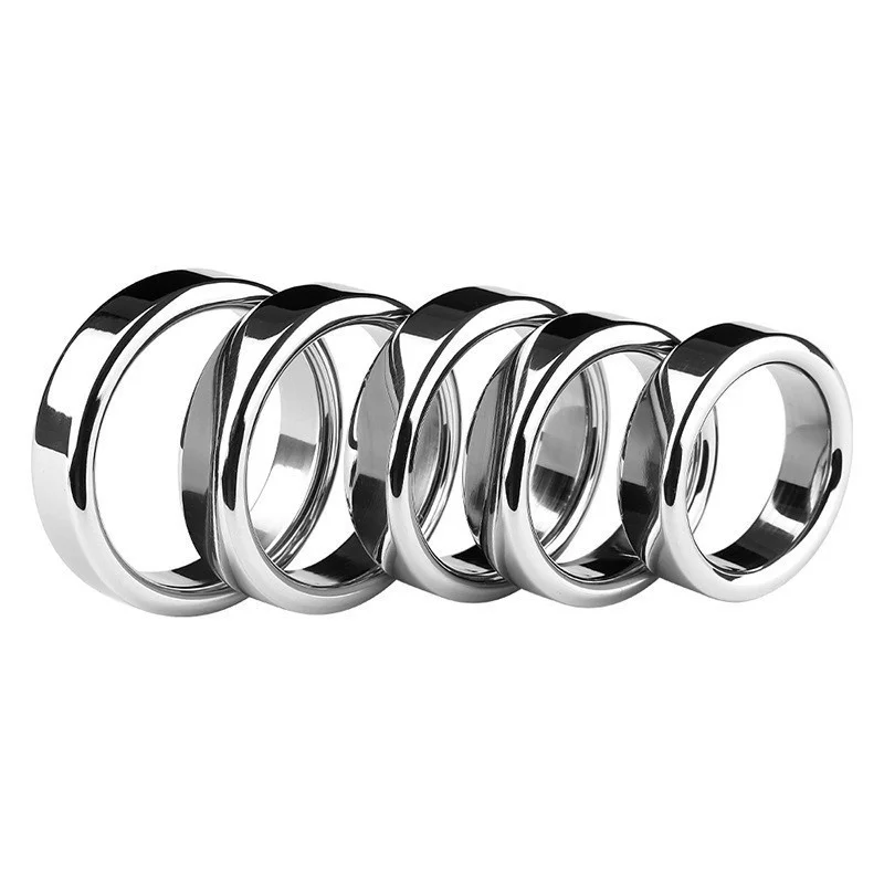 Large Metal Penis Cock Rings Testis Restraints Ball Scrotum Stretcher Male Delay Ejaculation Adult Sex Toys For Men Erection Large Metal Penis Cock Rings Testis Restraints Ball Scrotum Stretcher Male Delay Ejaculation Adult Sex Toys For Men Erection
