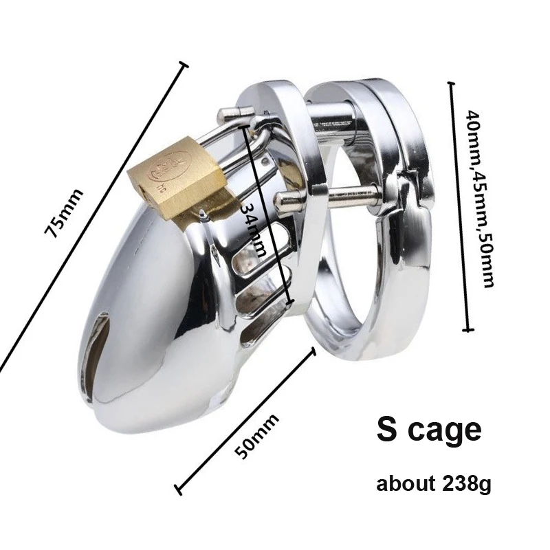 Big Metal Cock Cage Male Chastity Device BDSM Sex Toys for Men Penis Lock Erotic Bondage Husband Loyalty Drop Shipping Big Metal Cock Cage Male Chastity Device BDSM Sex Toys for Men Penis Lock Erotic Bondage Husband Loyalty Drop Shipping