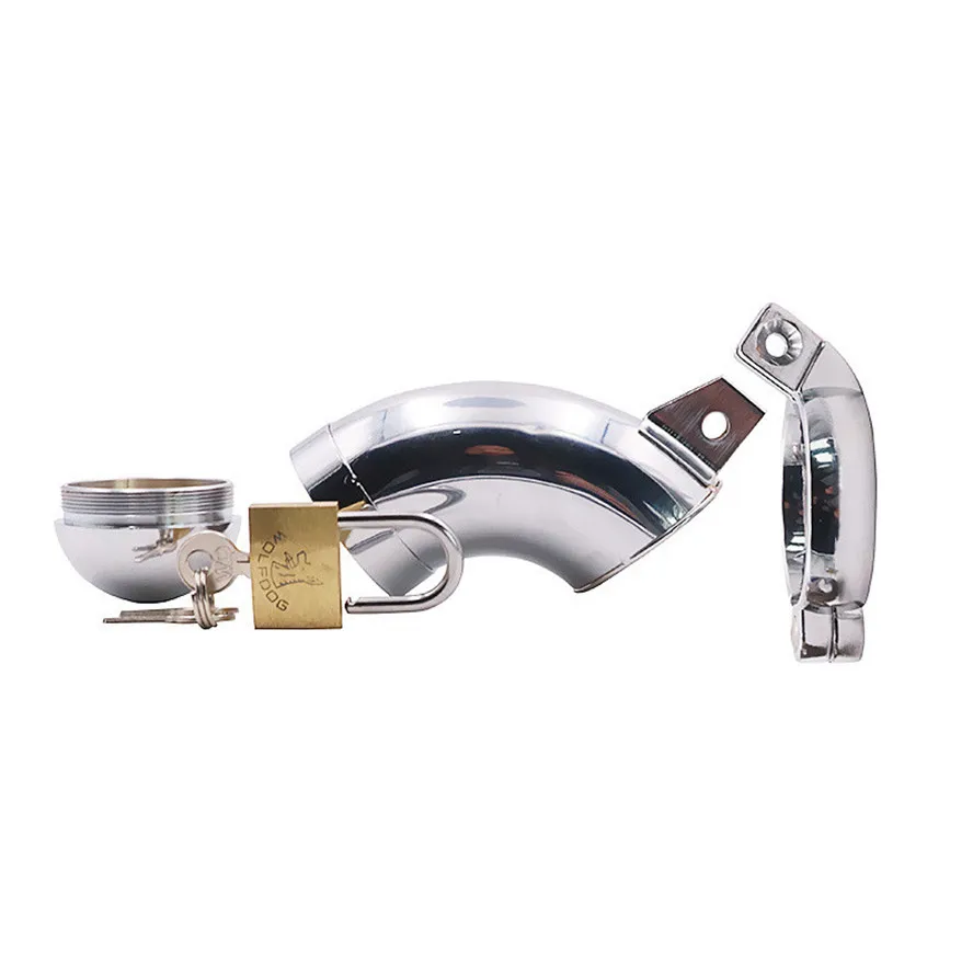 Big Metal Cock Cage Male Chastity Device BDSM Sex Toys for Men Penis Lock Erotic Bondage Husband Loyalty Drop Shipping Big Metal Cock Cage Male Chastity Device BDSM Sex Toys for Men Penis Lock Erotic Bondage Husband Loyalty Drop Shipping
