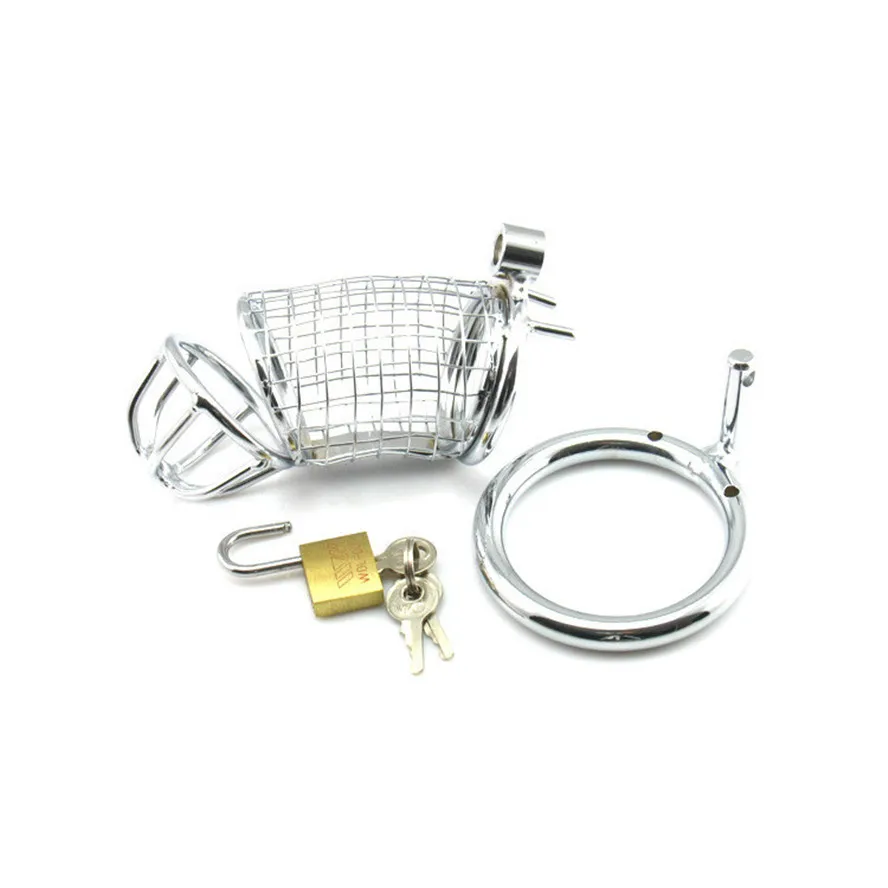 Big Metal Cock Cage Male Chastity Device BDSM Sex Toys for Men Penis Lock Erotic Bondage Husband Loyalty Drop Shipping Big Metal Cock Cage Male Chastity Device BDSM Sex Toys for Men Penis Lock Erotic Bondage Husband Loyalty Drop Shipping