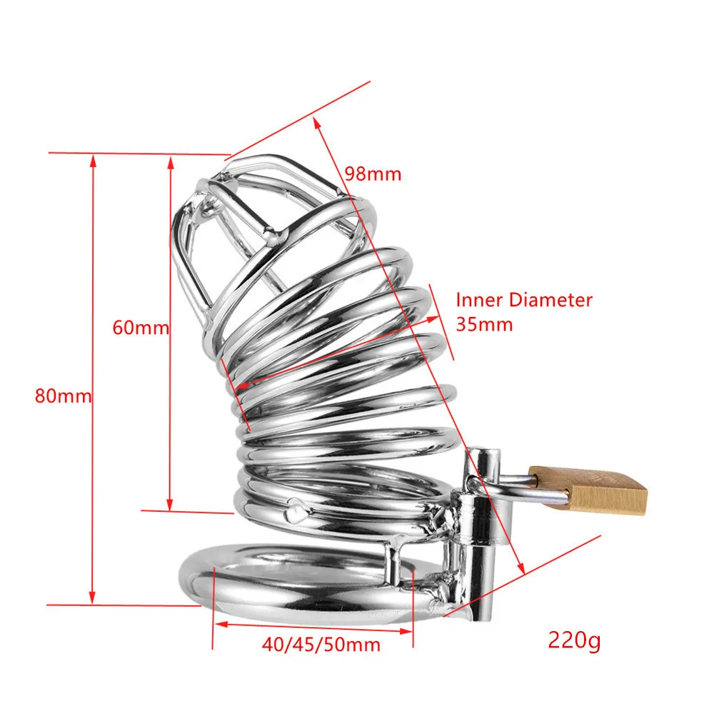 Big Metal Cock Cage Male Chastity Device BDSM Sex Toys for Men Penis Lock Erotic Bondage Husband Loyalty Drop Shipping Big Metal Cock Cage Male Chastity Device BDSM Sex Toys for Men Penis Lock Erotic Bondage Husband Loyalty Drop Shipping